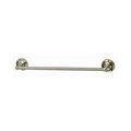 Homewerks Homewerks Worldwide 231184 18 in. Home Point Round Towel Bar; Nickel 231184